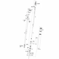 ROCKSHOX Reverb Stealth Dropper Post Spare Parts (A2 / 2013-2016)