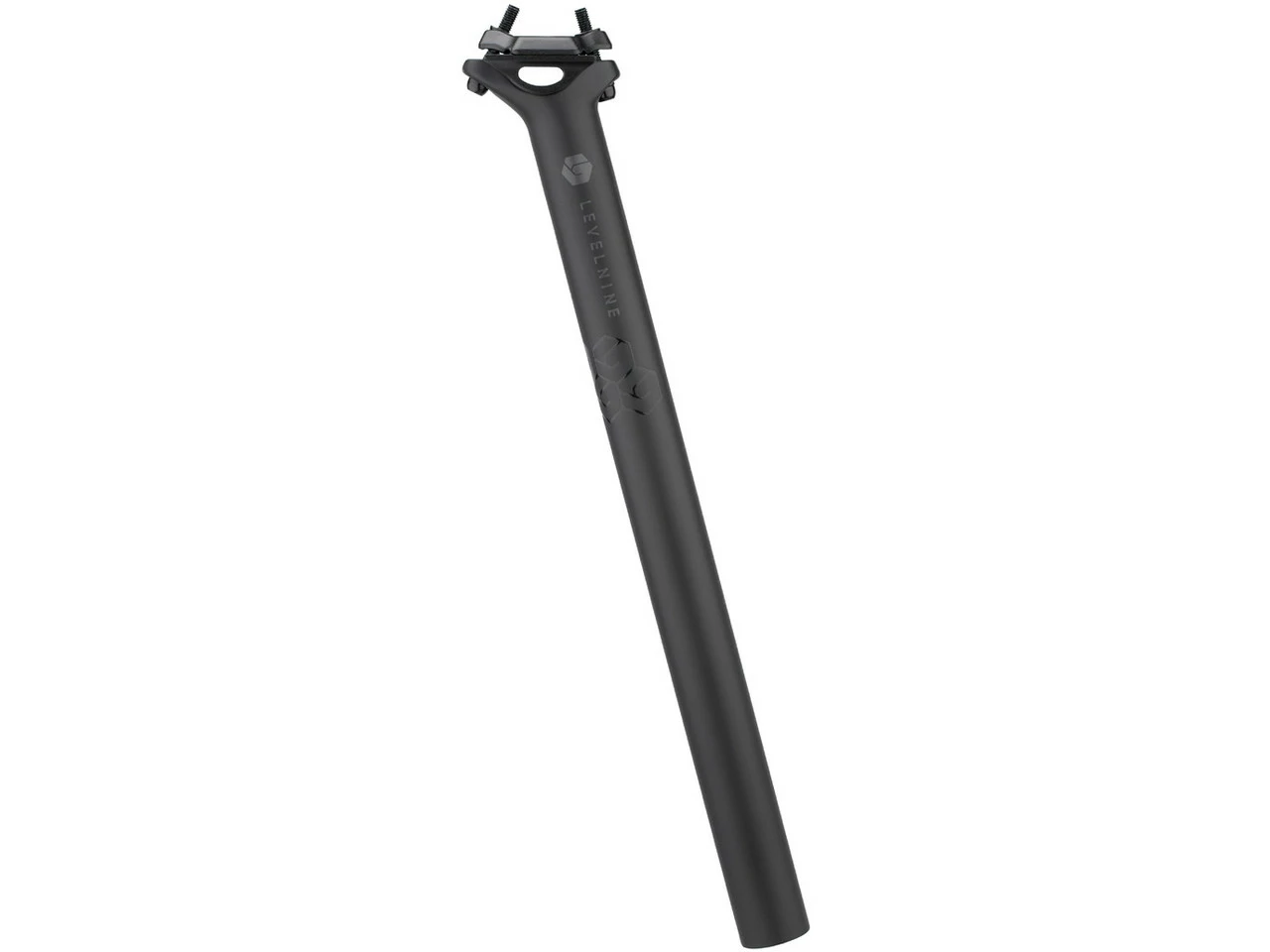 LEVELNINE Pro Team Carbon Stealth Seatpost 400 Mm 1 LEVELNINE Pro Team Carbon Stealth Seatpost 400 Mm