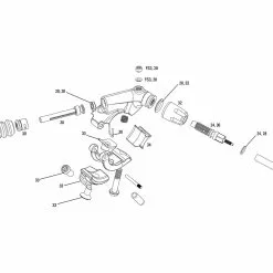 ROCKSHOX Reverb Remote Spare Parts (A2 / 2013-2016)